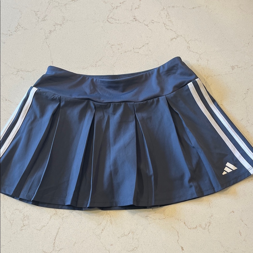 adidas Kids Dark Blue Skirt with White Accents